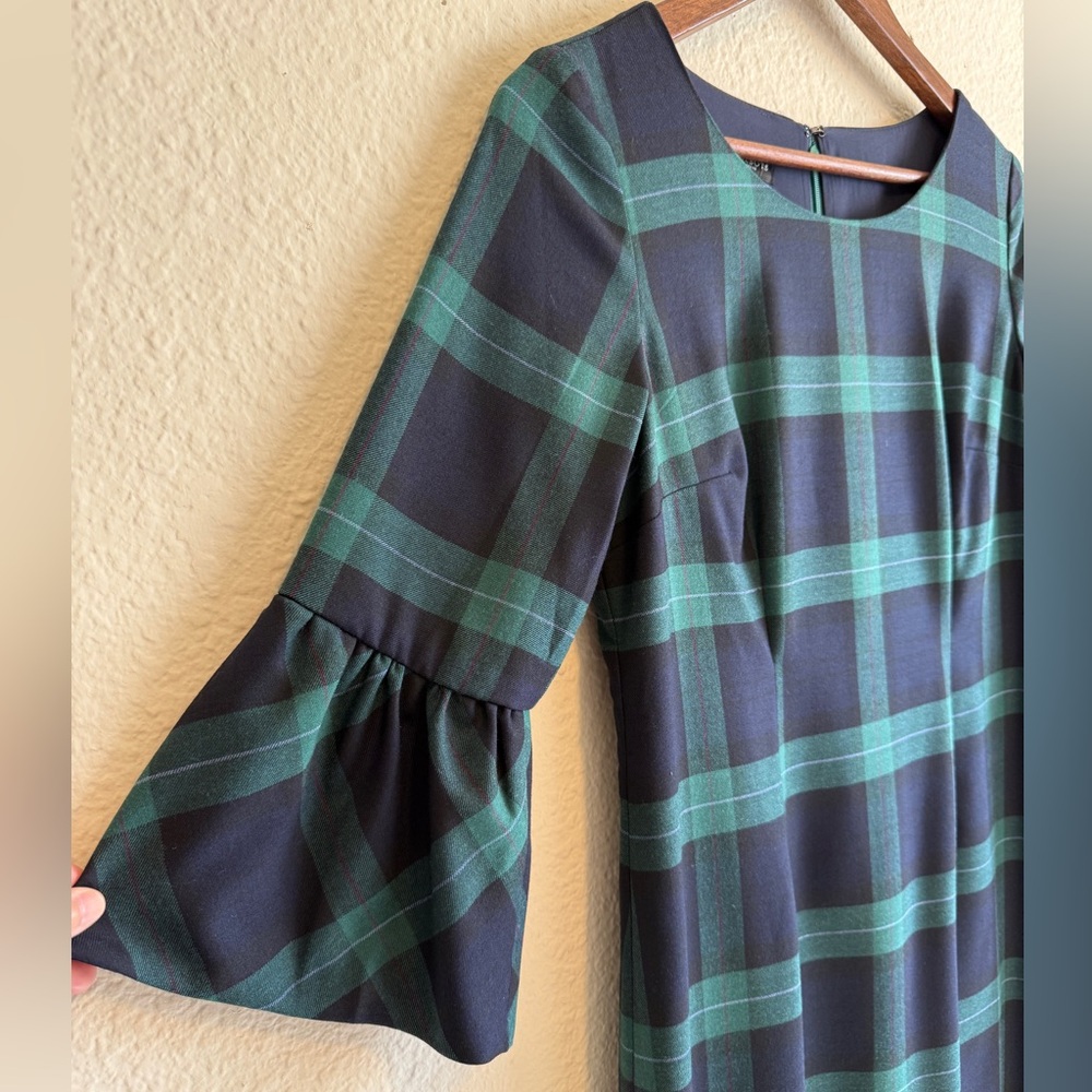 Talbots Black Watch Plaid Shift Dress – Size 6 – NWT - Picture 3 of 10